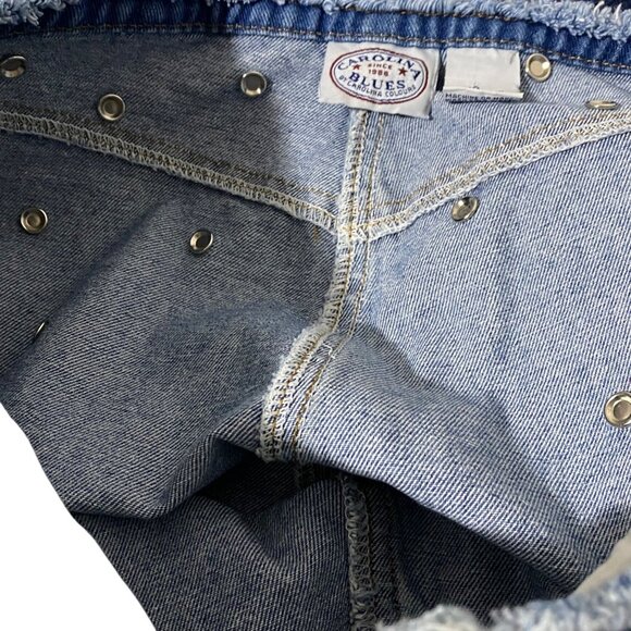 Carolina Blues Embellished Womens Jeans Size 12 Hippie Boho Patchwork Vintage - Picture 7 of 7